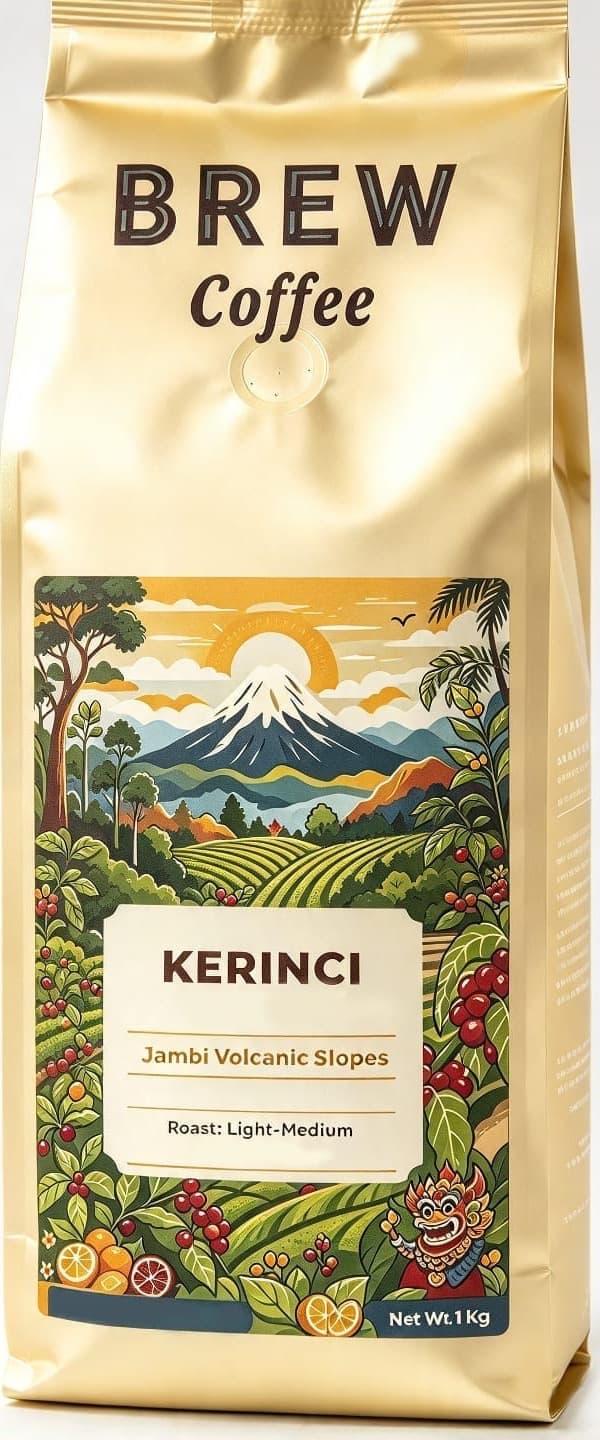 BREW Coffee Kerinci 1 kg bag